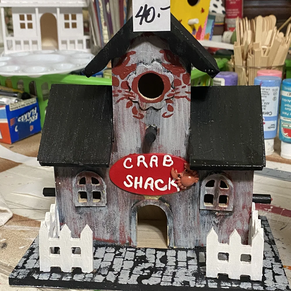 Colorful Decorative Birdhouse